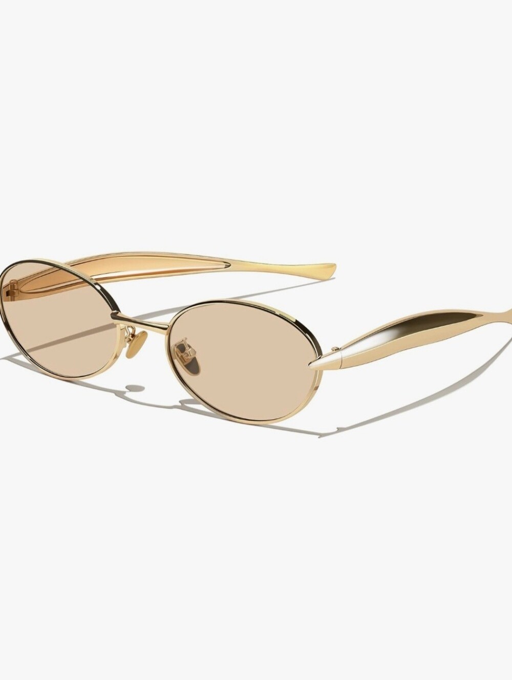 New Oval Metal Framed Sunglases
